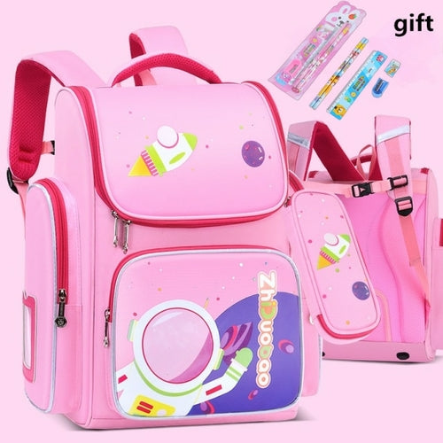 2022 Waterproof Children School bags for Boys Girls Kids Cartoon