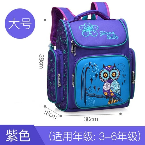 2022 Waterproof Children School bags for Boys Girls Kids Cartoon