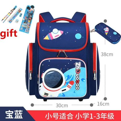 2022 Waterproof Children School bags for Boys Girls Kids Cartoon