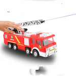 Children's Toy Car Fire Truck Electric Universal Light Water Spray Simulation Model