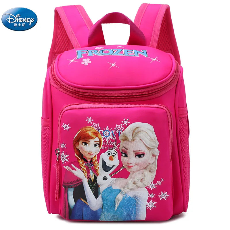 Disney New girls frozen elsa anna princess Plush Backpacks kids School