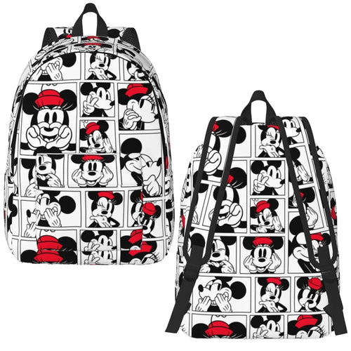 2024 Minnie Mickey Goofy Donald Daisy Duck Backpack for Teens Kids