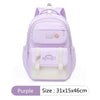 2024 New Causal Girls School Bags Fashion Primary Student Shoulder