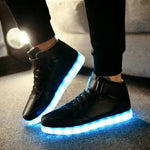 2024 New Casual Kids Luminous Sneakers LED Light Shoes