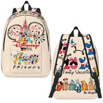 2024 Minnie Mickey Goofy Donald Daisy Duck Backpack for Teens Kids