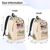 2024 Minnie Mickey Goofy Donald Daisy Duck Backpack for Teens Kids