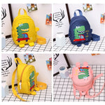 2024 Cute 1 PCS Kids Cartoon Mini Dinosaur Backpack Anti Lost Bag