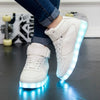 2024 New Casual Kids Luminous Sneakers LED Light Shoes