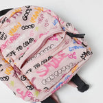 2024 New Kids Backpack Fashion Print Pink Girls School Bag sLetter Kid