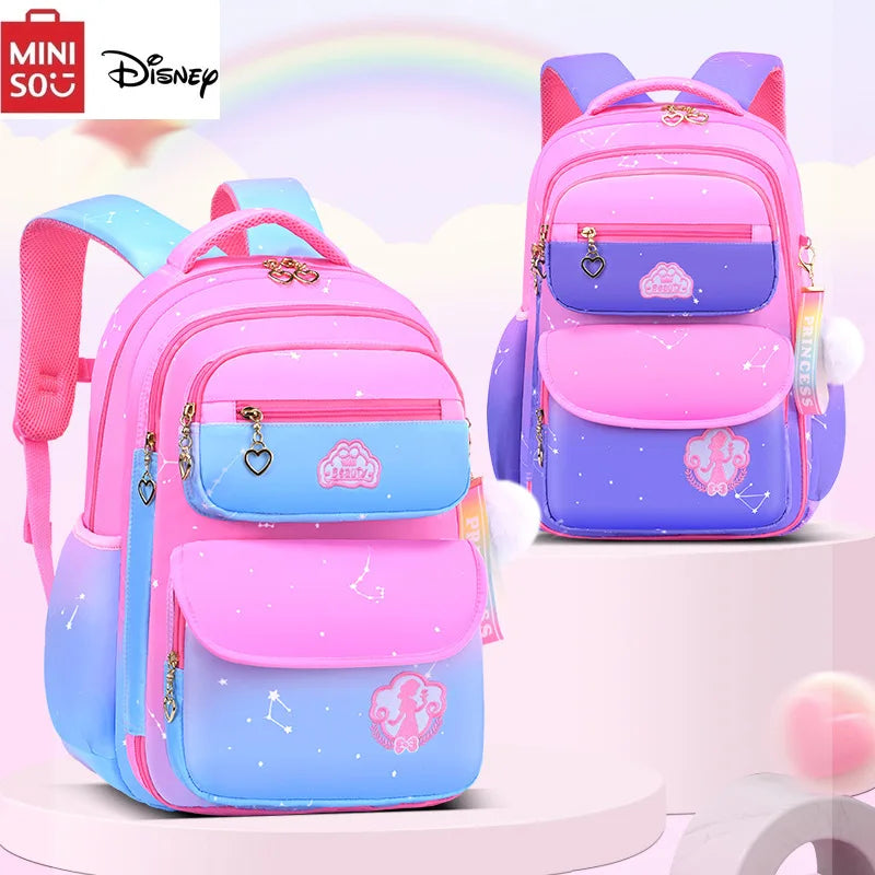 New Orthopedic Primary School Bags for Girls Gradient Color Grades