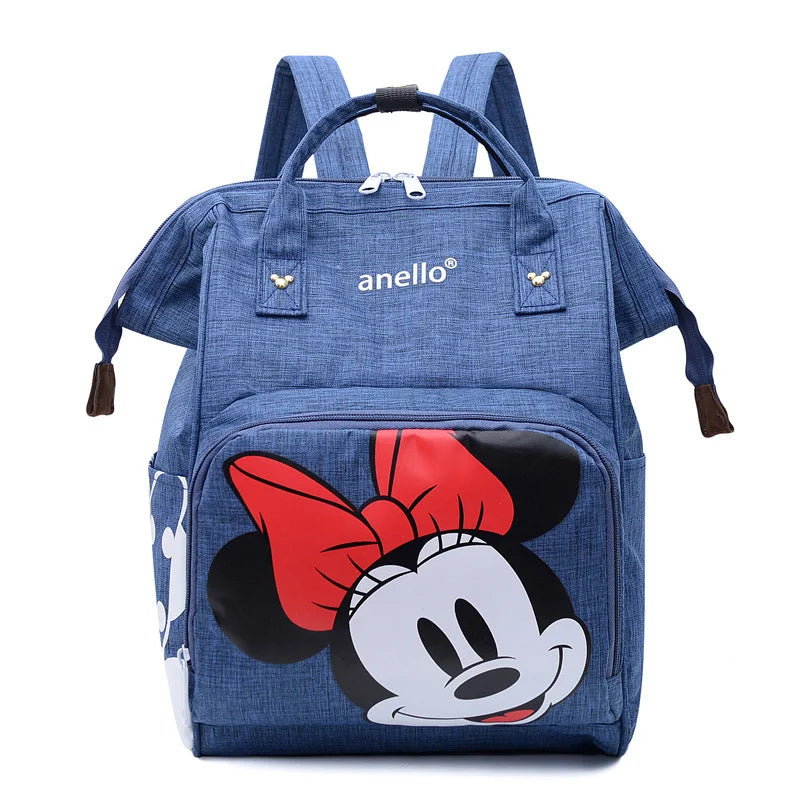 Disney's New Cartoon Minnie Mickey Backpack Children's Shoulder School