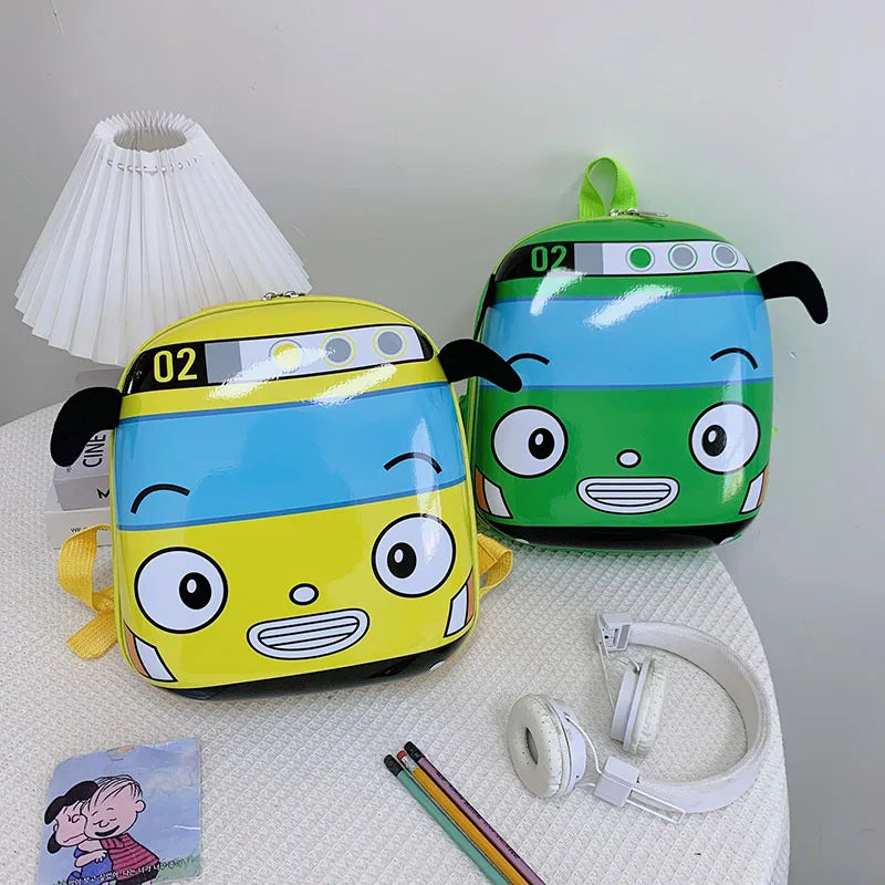 Tayo Cartoon Little Bus Schoolbag Children Bags Children'S Cute