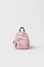 2024 New Kids Backpack Fashion Print Pink Girls School Bag sLetter Kid