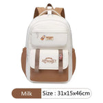 2024 New Causal Girls School Bags Fashion Primary Student Shoulder