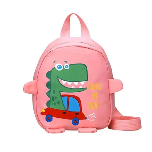 2024 Cute 1 PCS Kids Cartoon Mini Dinosaur Backpack Anti Lost Bag