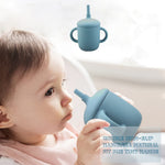 New Design Baby Feeding Cup Straw Water Bottle Sippy Cup